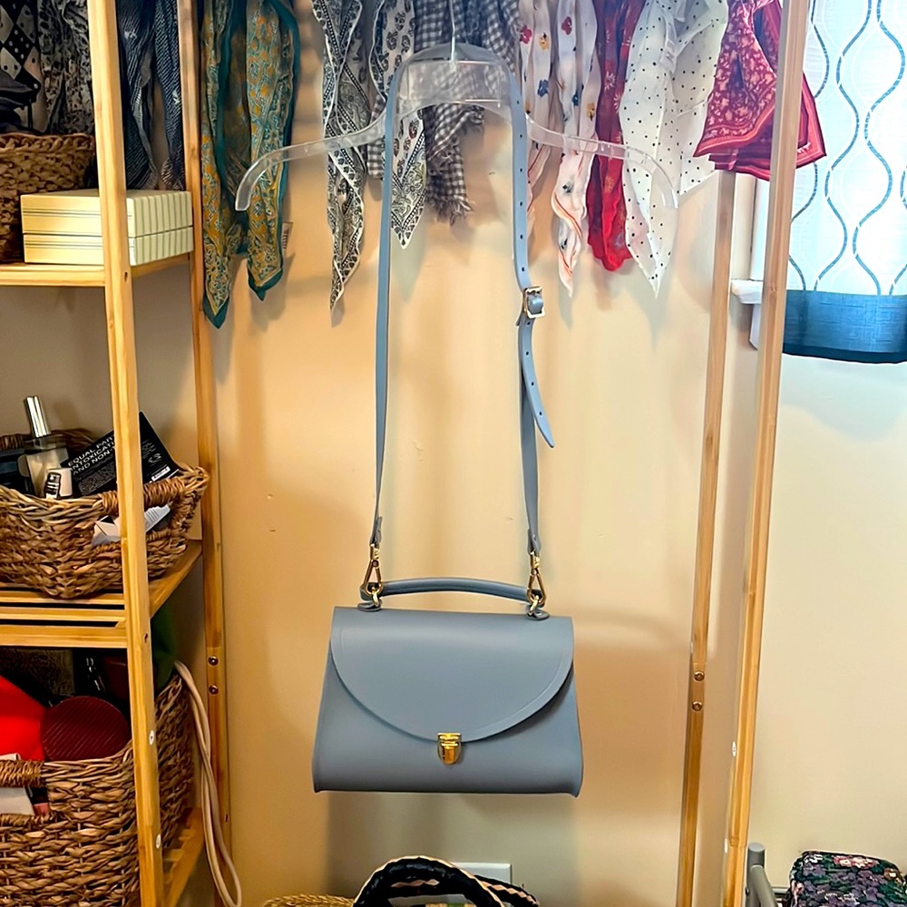 Cambridge Satchel Co Poppy Bag in French Gray!